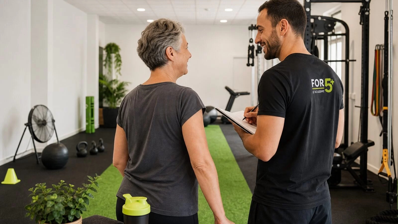 Como avançar com acompanhamento profissional no exercício