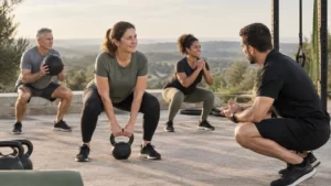 Grupo pequeno para treinar