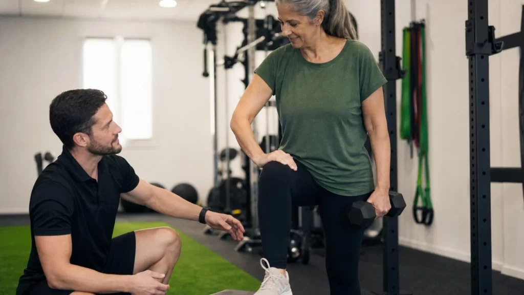 Treino orientado para iniciantes