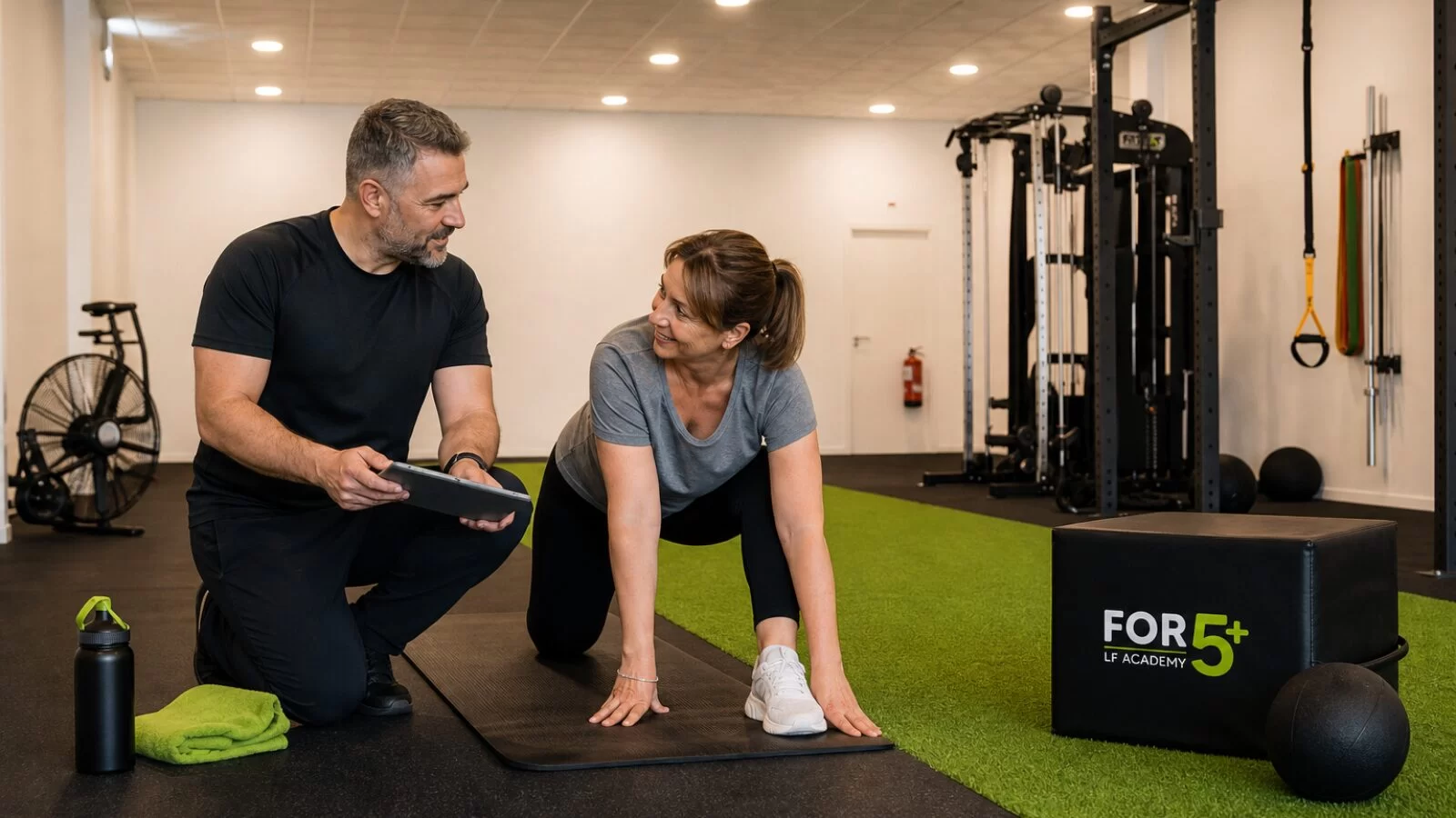 O que é treino orientado para iniciantes?