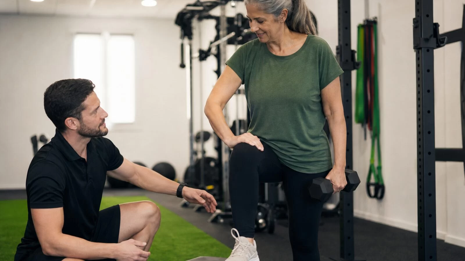 Treino orientado para iniciantes