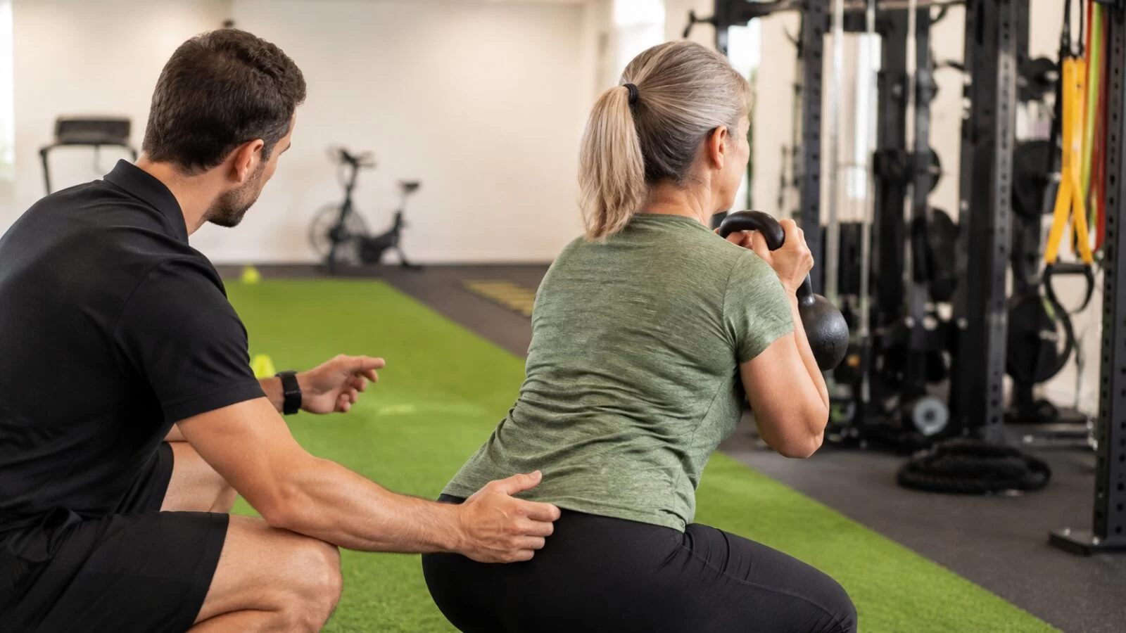 O treino acompanhado faz diferença na disposição?