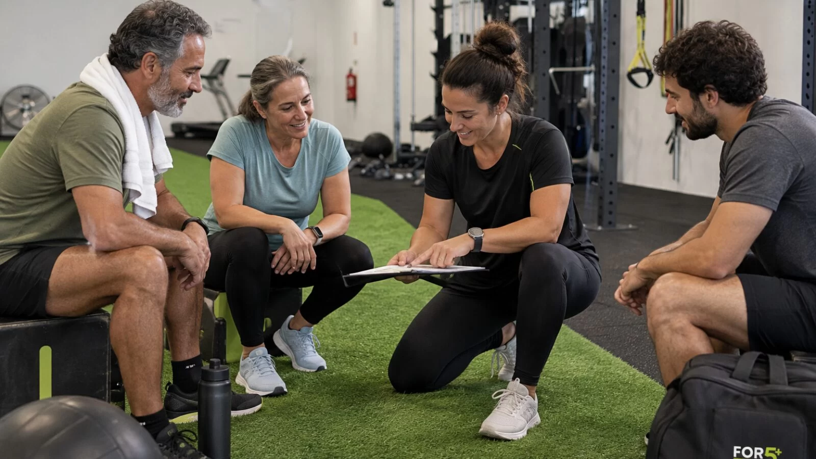 Como funciona o treino acompanhado em pequeno grupo no ForFive?